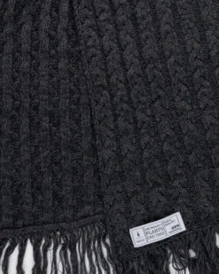 TreeScarf Knitted Black Mel 7 TreeScarf Knitted Black Mel -Nikin treescarf knitted 147510100 556897