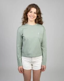 TreeShirt Longsleeve Dropshoulder Women Cool Matcha -Nikin treeshirt longsleeve dropshoulder women 168193202 233793 3dea0247 b508 466e 9805 c1663690214d