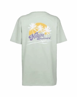 TreeShirt Relaxed Summer Print Faded Green