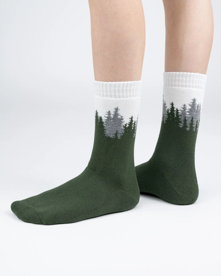 TreeSocks Cosy Double Forest Green 2 TreeSocks Cosy Double Forest Green – Bild 2