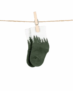 TreeSocks Kids Forest Green