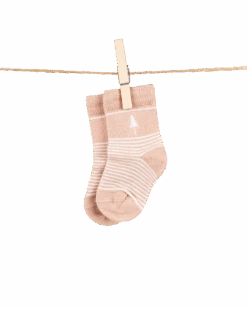 TreeSocks Kids Stripes Rose