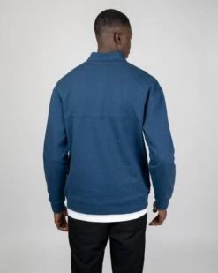 TreeSweater Quarter Zip Midnight Blue -Nikin treesweater quarter zip 153942802 400046 c2be9d71 b0c2 4c41 bcdb cd592e1f9063